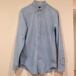 J Crew Men’s Untucked Slim Flex Oxford Shirt